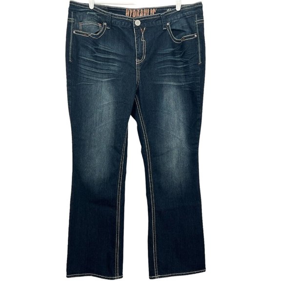 Hydraulic Jeans Hydraulic Womens Denim Jeans Size 24w Lola Boot Cut